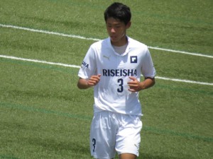 履正社のDF佐藤