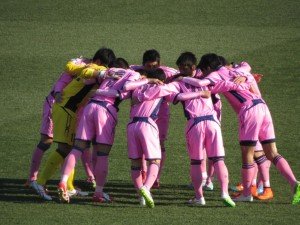 昨年の選手権全国ベスト4の日大藤沢。今年も全国レベルの選手が集まっている。