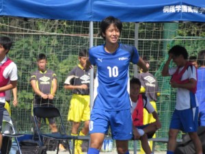 桐蔭学園のFW行徳