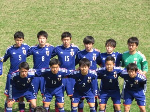 ボールを支配しながらPKの1点にに泣いて敗れたU-17日本代表イレブン