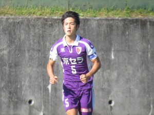 京都サンガU-18のDF宅野