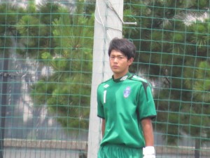 阪南大高のGK杉田