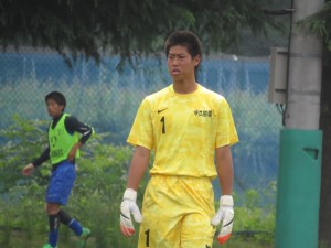 市立船橋のGK寺尾
